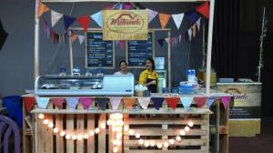La Molienda food stand. Very friendly and very delicious! Photo courtesy of Camino Verde Facebook page.  
